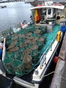 Reusen an Bord eines Schiffes