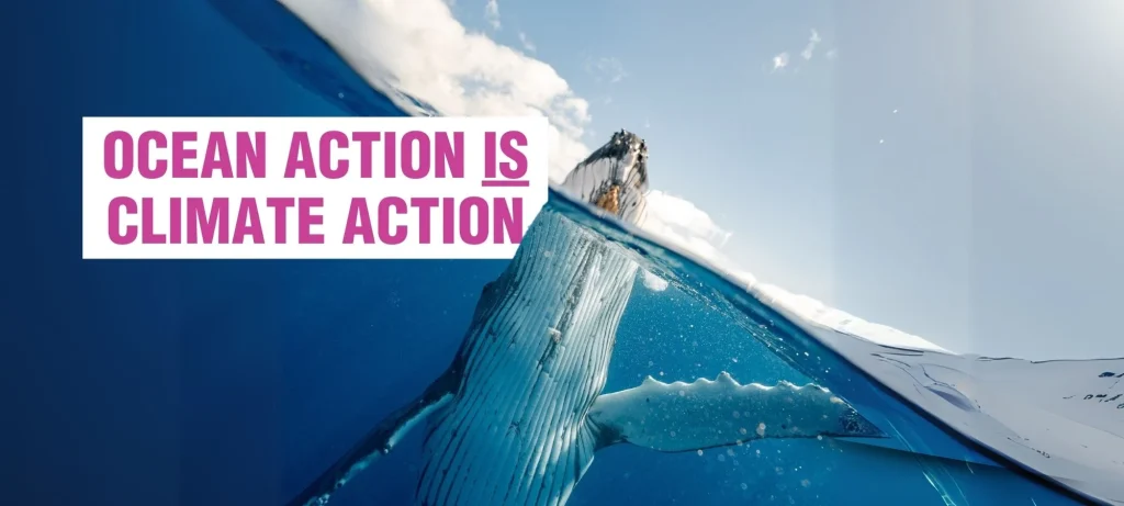 Kampagnenbild "Ocean Action is Climate Action"