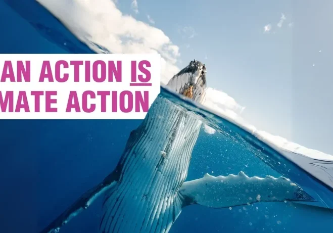 Kampagnenbild "Ocean Action is Climate Action"
